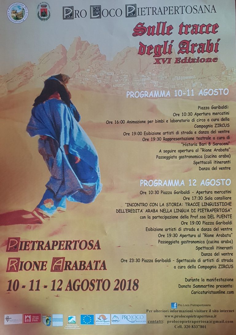 Sulle tracce degli Arabi, Pietrapertosa (PZ), Basilicata