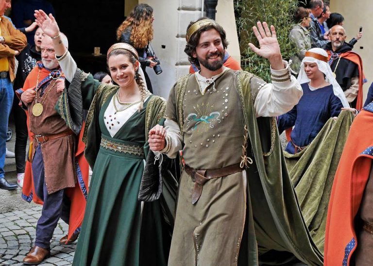 Torneo di maggio alla corte di re Arduino, Cuorgnè (TO), Piemonte, fotografo: Pro Loco Cuorgnè, archivio ICPI