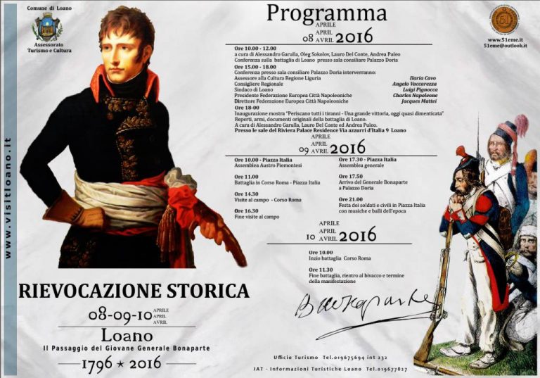 La campagna d'Italia di Napoleone Bonaparte, Loano (SV), Liguria