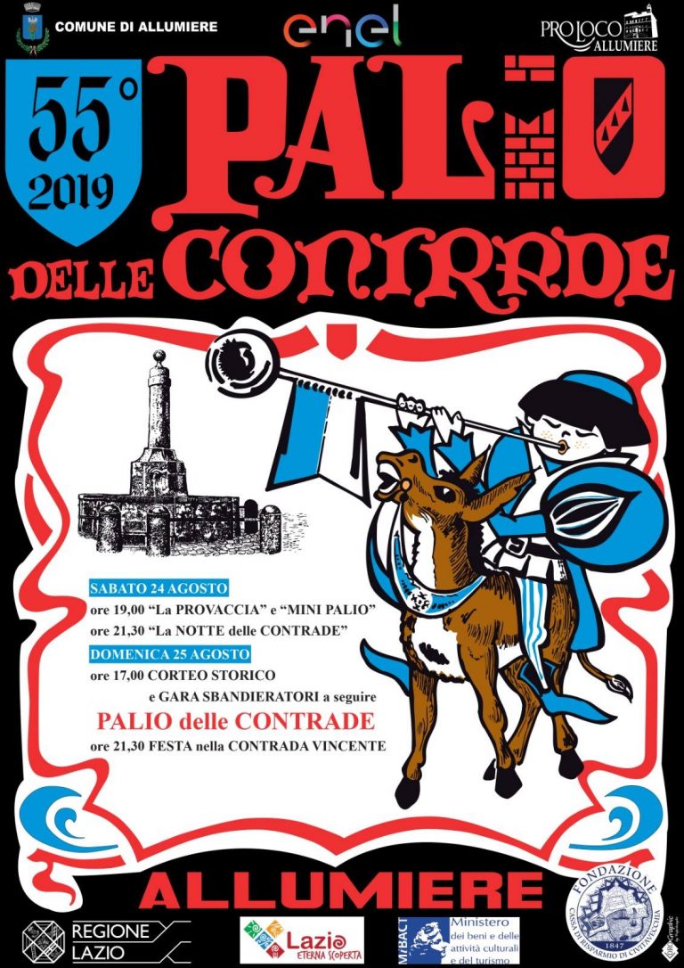 Il Palio delle Contrade, Allumiere (RM), Lazio